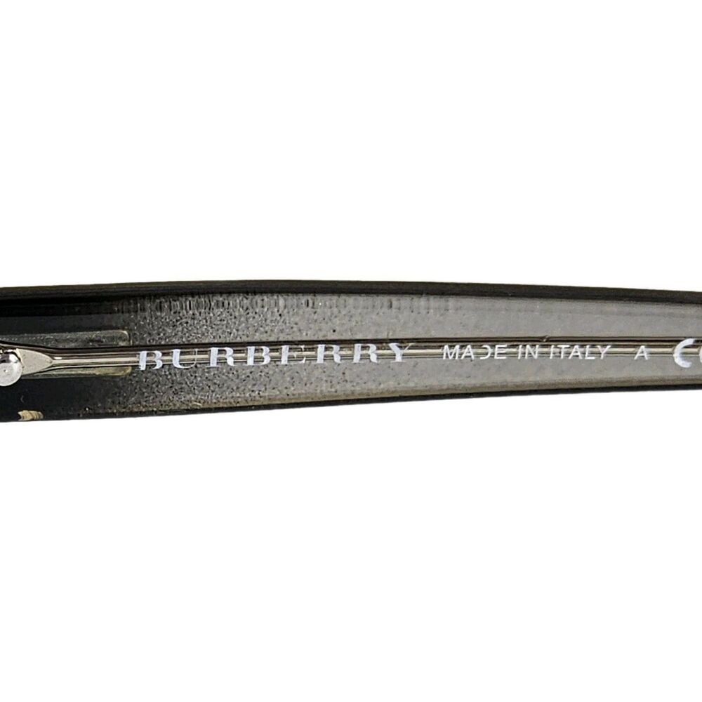 Burberry Eyeglasses Smoke Gray 52-17 140 Unisex Adults FRAMES ONLY With Case - Picture 9 of 16